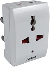 SBF Universal Multi Plug Adapter with Dual USB Ports | 2-in-1 International Power Converter | 16A Plug for Home, Office & Travel | Supports AC 110–250V & DC 5V Output | Compact & Durable Design