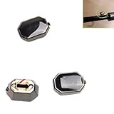 Dracra 3 Pack Auto Open Umbrella Push Button Replacement Large Umbrellas Opening Button Parts for J Handle Golf Umbrella Automatic Open Bubble Umbrella with Wooden J Stick Handle Walking Cane Umbrellas