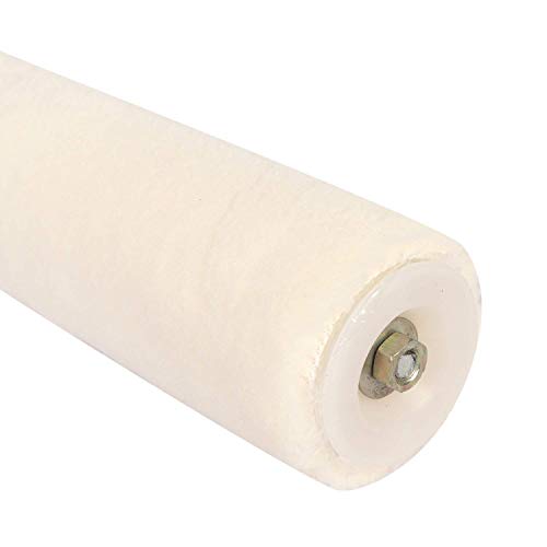 Image of KAPIL Painting Tools Combo of 1 Kamal Superior Quality Paint Tray for 9 inch Paint Rollers, and 1 KAPIL Wall Paint 9 INCH EPOXY Roller (Imported Superior Quality) - White Colour