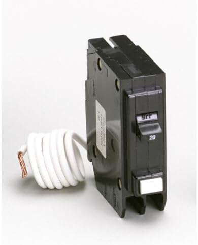 Replacement for fits Eaton BRN120GF 20A 1-Pole ETN01 Ground Fault Circuit Breaker 4 Lx3.5 Wx1 H in.