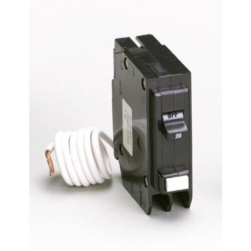 Replacement for fits Eaton BRN120GF 20A 1-Pole ETN01 Ground Fault Circuit Breaker 4 Lx3.5 Wx1 H in.