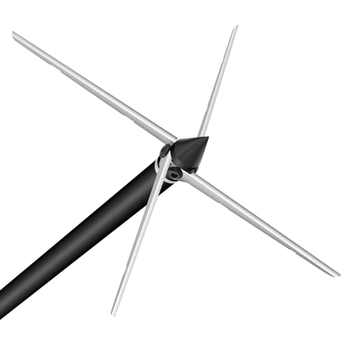 AULTARCHEX 6 Pack Turkey Broadheads 150 Grain 4 Fixed Blade 4' Cutting Dia Hunting Broadheads 420 Stainless Steel Hunting Arrowhead for Compound Bow and Recurve Bow