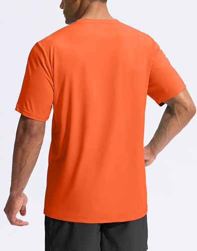 Image of G Gradual Men's Sun Protection Swim Shirt UPF 50+ Rash Guard Short Sleeve Quick Dry Water Hiking Workout Shirts for Men