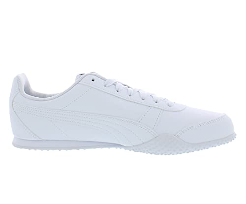PUMA Womens Bella Lace Up Sneakers Shoes Casual - White - Size 9 M3