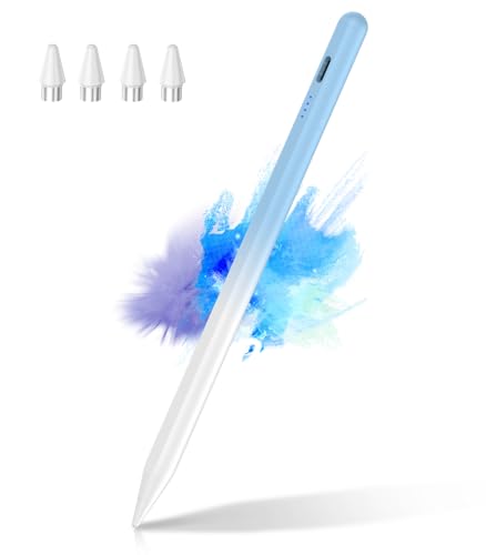 CMARS Stylus Pen for Touchscreen, Universal Tablet Pen for iPad/iPhone/Samsung/Huawei/Xiaomi/Android and More Devices, Stylists Pens Rechargeable Digital Pencil with Magnetic Function - Gradient Blue