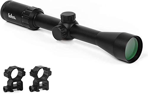 LEBO Rifle Scope 3-9x40 for Hunting, Adjustable Long Range Accuracy, Fast Focus Eyepiece, Long Eye Relief, Second Focal Plane SFP