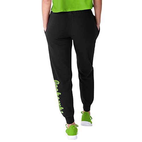 Seattle Seahawks NFL Womens Script Wordmark Black Joggers by FOCO - Image 2