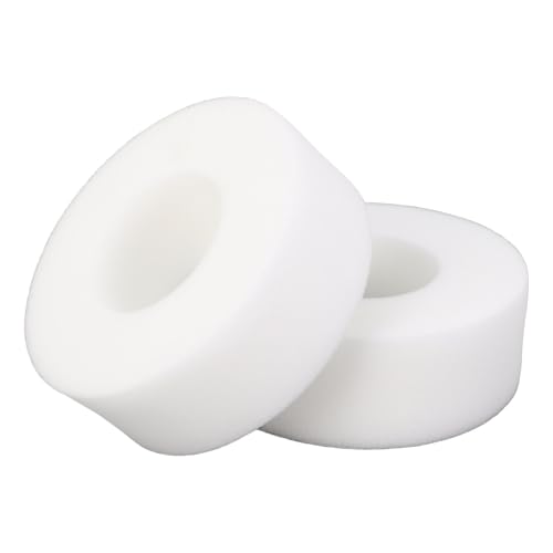 1 Pair RC Crawler Tire Foam Insert, Elastic Shock Absorbing Sponge Insert RC Crawler Car Upgrade Part (55MM)