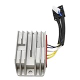 Compatible avec les systèmes Hatz 12 V 30 A, ce régulateur redresseur prend en charge les performances électriques dans les applications de petits moteurs. Conçu pour remplacer directement le modèle 01983600, permettant l'intégration dans les configurations existantes sans modification. Dispose d'une configuration à 5 broches avec une plage de sortie de tension de 20 V à 40 V pour une régulation stable de la puissance sous des charges variables. VTT, générateurs et machines industrielles alimentés par des moteurs Hatz compatibles.