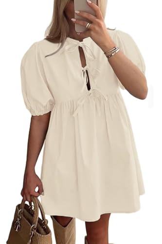 Robe décontractée pour femme d'été fluide à coupe évasée en A