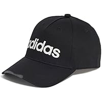 adidas Unisex adulto DAILY CAP, Black / White / White, M
