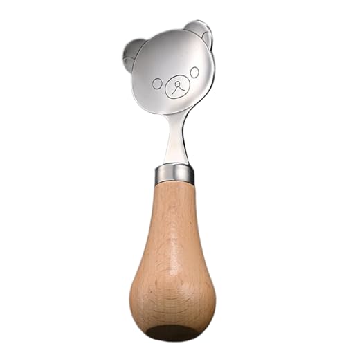 Dewireaey Cuchara Para Bebé,Cubiertos De Acero Inoxidable Para Alimentación Autónoma | Utensilios De Acero Inoxidable Para Alimentación Autónoma Y Regalos De Cumpleaños Para Niños Y Niñas