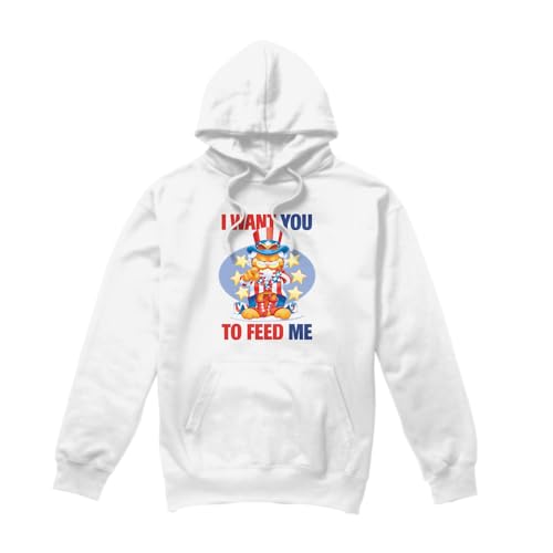 Sweatshirt à capuche Garfield original, cadeau mixte idéal