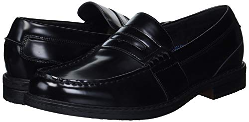 Nunn Bush Men's Lincoln Classic Penny Loafer Slip-On, Black Polished, 12 #TOP6