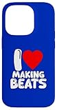 Ya en manzanajugosa.com: Carcasa para iPhone 14 Pro Me Encanta Hacer Beats Productor Musical Pasión