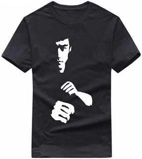 Bruce Lee Gym T-Shirt India_L Black Price In India