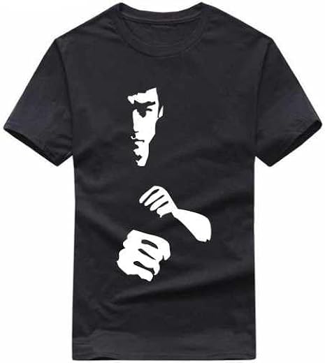 Bruce Lee Gym T-Shirt India_L Black