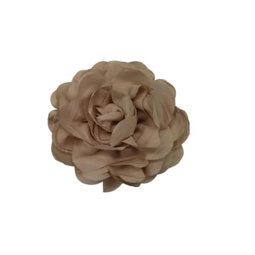 Grande broche fleurs de 16cm accessoire mode fait main idéal pour sublimer une veste de costume