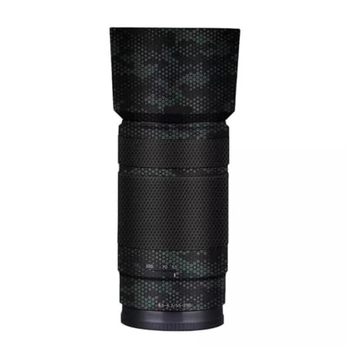 Autocollant vinyle Sony E 55-210 mm stop rayures film Mamba Green