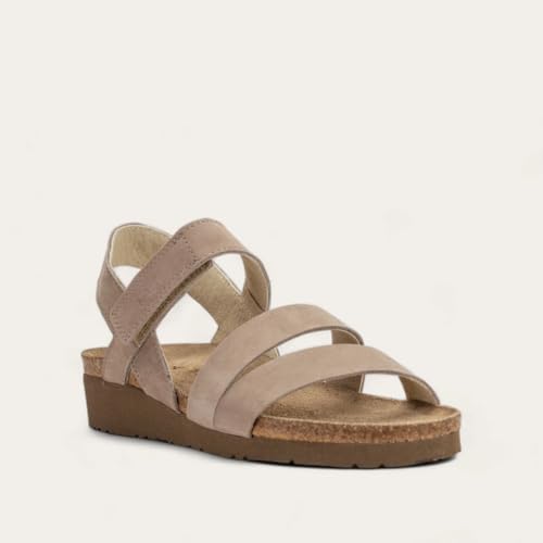 Image of NAOT Kayla Women's Sandals - Supportive 3-Strap Design with Backstrap, Cork & Latex Footbed - Arch Support - Travel-Friendly Comfortable Walking Sandals for All-Day Wear