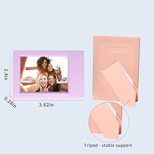 Caiyoule Mini Picture Frame For Instax Mini 12/11/9/8/7+/Evo 3'' Film-Colorful Polaroid 2X3 Photo Frame (7 Pack) #TOP5
