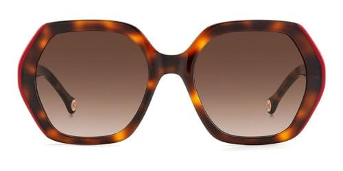 Carolina Herrera HER 0181/S Havana Red/Brown Shaded 55/20/145 women Sunglasses2