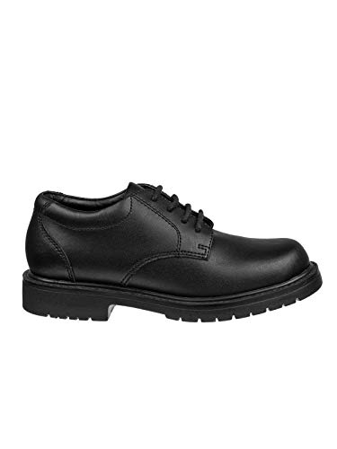 Mens All Leather Uniform Oxfords Shoes2