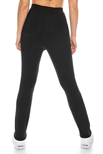 Kendindza Thermische legging voor dames, gevoerd met fleece, basic model, ondoorzichtig - Image 5