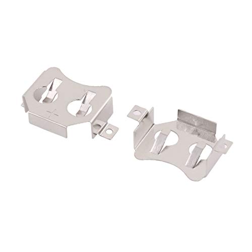 Batería botón LR44/SR44 metálica tono plata x20 miniatura 2