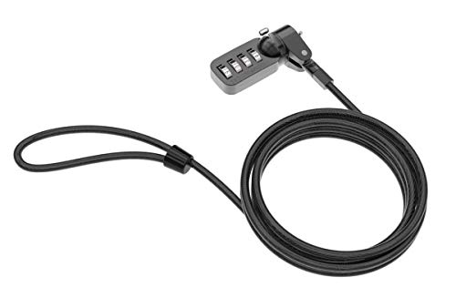 Preisvergleich Produktbild Maclocks CL37 Zahlen-Kabelschloss für Notebook schwarz