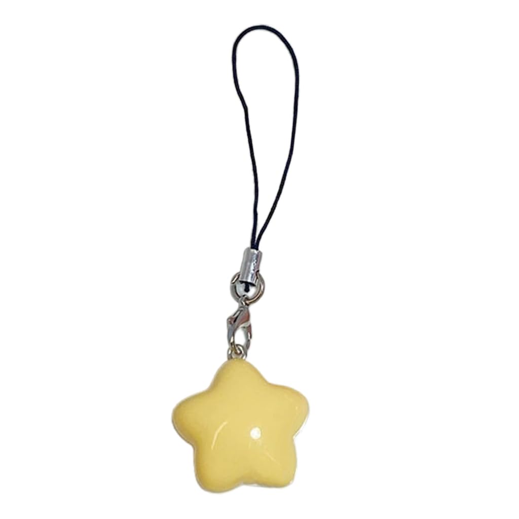 Asukohu Fat Star Phone Chacin Phone Charm Lanyard Strap Bag Hanging Pendant Decorations Ornament Fashion Jewelry Accessory