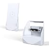 Starlink Router Mini Mount, Gigabit Docking Station for Starlink Mini Router, 1 WAN + 3 LAN Ports Ethernet Hub, Wall-Mount & Adhesive Installation, High-Speed Network Expansion for Home, RV & Office