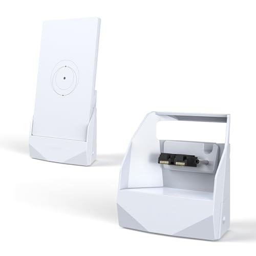 Starlink ミニルーターマウント ギガビットドッキングステーション Starlink Router Mini用 WAN1個 + LANポート3個 イーサネットハブ 壁取り付け&粘着取り付け 高速ネットワーク拡張 自宅/RV/オフィス用（Amazon）