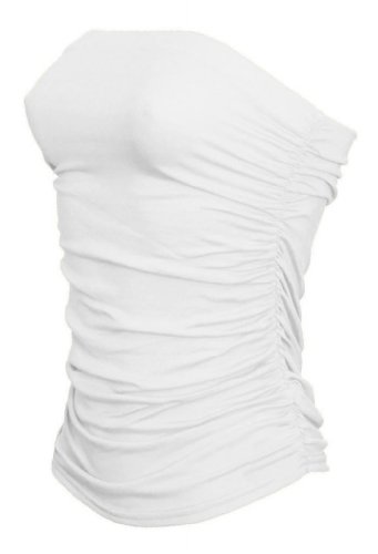 Débardeur blanc femme Uptown Girl pour vos tenues d'été en 42/44