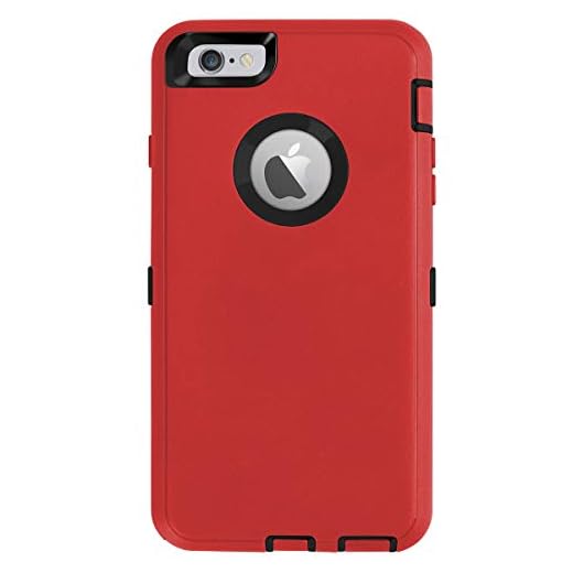 AICase iPhone 6 Plus/6S Plus Case - Heavy Duty 4 in 1 Rugged Shockproof Cover with Built-in Screen Protector