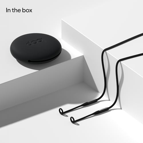 Image of Loop Official Connector Cord For Loop Earplugs - Magnetic Tug-Resistant Safety Cord - Charcoal