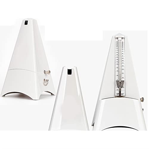 Métronome mécanique universel pour guitare, violon, piano (couleur : blanc, dimensions : 11,5 x 21 cm) - Les Beatles, Paul McCartney, John Lennon, RIngo Starr, George Harrison Métronome mécanique universel pour guitare, violon, piano (couleur : blanc, dimensions : 11,5 x 21 cm) – Image 3