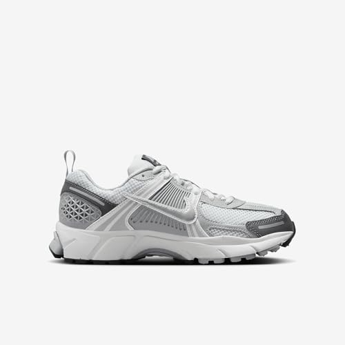 Nike Vomero 5 Big Kids' Shoes (HF6998-002, Pure Platinum/Summit White/Dark Grey/Metallic Silver) Size 73