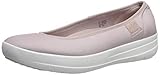FitFlop Women's Rachel Mesh Ballet Flat, Cool Taupe, 7 M US