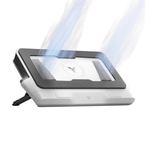 Flydigi BS2 Laptop Cooling Pad, Wind-Pressure Closed-Loop Turbo-Fan for 15.6-21 Inch, Adjustable...