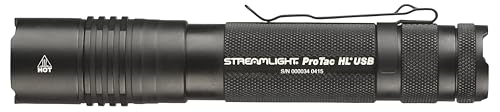 Streamlight 88052 ProTac HL USB 1000-Lumen Multi-Fuel USB Rechargeable Professional Tactical Flashlight with USB Cable, and Holster, Black, Box by Streamlight - Image 2