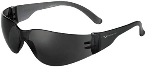 Univet 568 Safety Glasses with Smoke Colour Lens Workwear Specs