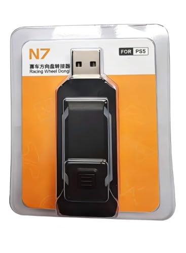 Image of New World N7 Racing Wheel Converter Wireless USB Receiver for PS5 Compatible with PXN V3, V900,V9 GEN 2,V900 Gen2,Arcade Stick 0082,X8,008,Racing Wheel Model