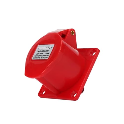 ZQ-314 prise d'aviation 4 trous 16A 4X16A étanche IP44 et industrielle dissimulées(4 core 16A -314 hollow)