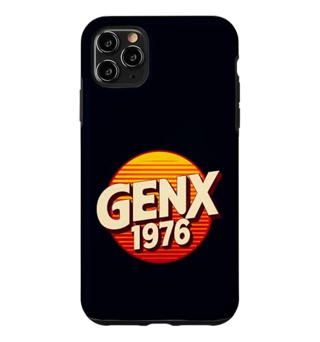 Gen X 1976 �ʔ��� ���g�� �T���Z�b�g �W�F�l���[�V���� X �a�����p�[�e�B�[ �X�}�z�P�[�X iPhone 11 Pro Max �p