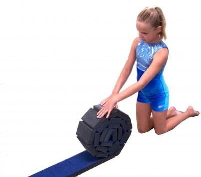 Miniatura 4 de Viga de equilibrio de entrenamiento de espuma enrollable flexible para gimnasia