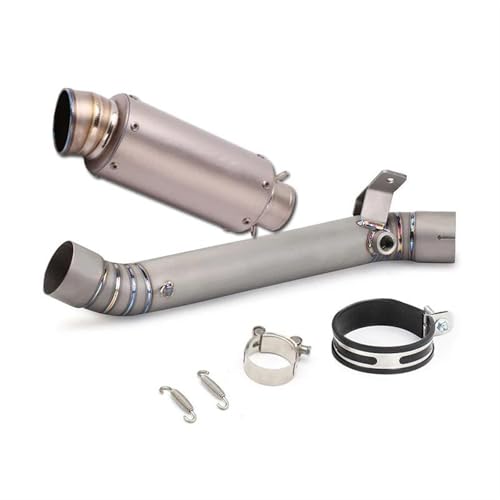 D'échappement sans lacet de tuyau moto 61mm augmentant le flux pour ZX10R