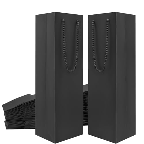 20 Pezzi Sacchetti regalo per vino,Sacchetti di carta per vino,Sacchetti