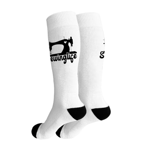 sewinglife half calf sock for daughter4