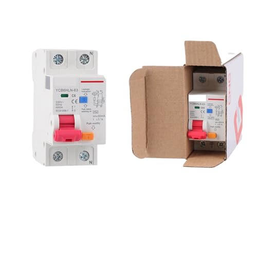 Disjoncteur différentiel compact 20A à double protection contre les surcharges - 4